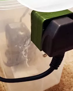 UK plug dummy socket / holder