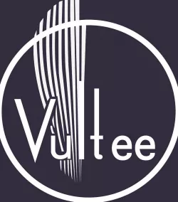 Vintage Vultee Aircraft Logo Sign Litho