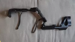 VR Gun Stock Mount for HTC Vive or Oculus Rift.