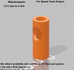Wellenadapter for Speed Tank