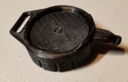 1/10 scale garage oil drain pan