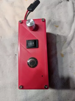 12 Volt Motor Speed Control Box