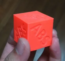 20mm ABS test cube