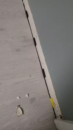 3/16 expansion gap spacer for installing LVP or other flooring