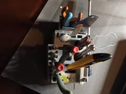 3d Printer tool stand with drill index