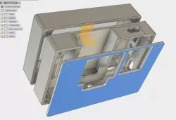 5" FPV Monitor RX DVR housing