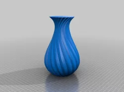 7-Groove Vase