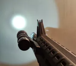 Airsoft M-LOK Flashlight holder