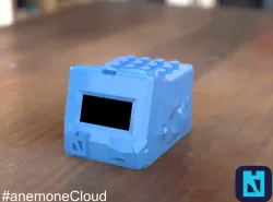 Anemone Display Tentacle (NodeMCU v2 Display Case)