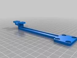 Another cable strain relief for Anet A8 heat bed