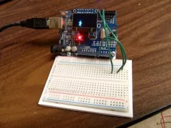 Arduino UNO and Half Breadboard Tray