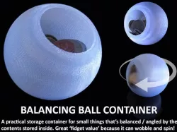Balancing Ball Container