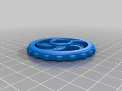 Bed leveling knob