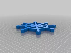 Blocks CAD Snowflake #BlocksCADSnowflake