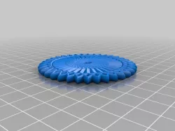 BlocksCAD Snoflake Challange: Snowflake 2