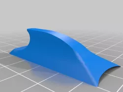 Bungee skid for Wing Wing Z84 (Curved attach point)