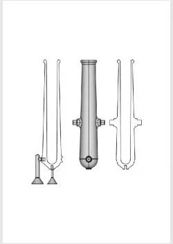 Cannon template for brass casting