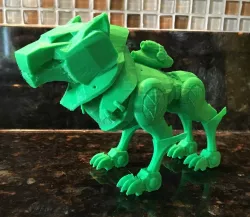 Chibi Green Lion Statue (Voltron Force)