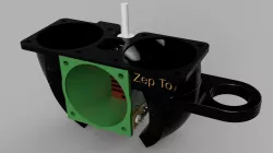 Creality CR-10S dual 40mm part cooler and 40mm Hot end fan for Stock Hot-End - ABL Version 