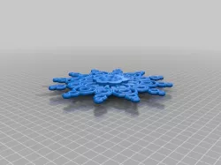 Crop Circle Snowflake
