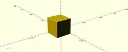 Cube for test printing