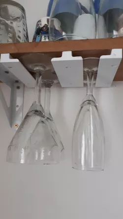 Cup holders (from wood bracket)