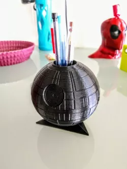 Death Star Pencil Holder Vase with Triangle Base