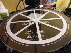 Delta Printer First Layer Test Circle
