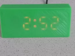Discrete 7 Segment LED Clock