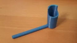 Doser for granular materials such as sugar (usefull for brewing)