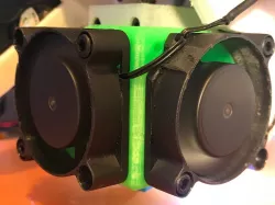Double Fan e3d V6