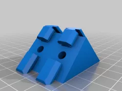 Double V-Slot Corner Bracket (Remixed from bdwalker1)