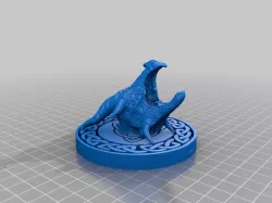 Dragon Head Rod Mount