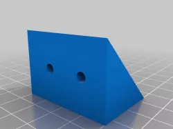 Drawer Corner Support with Screw holes