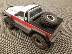 Everest Gen7 Single Cab Truck Bed Spare Tire Mount