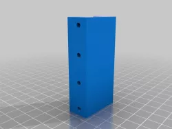 Extended Rack and Pinion Bracket For Actobotics