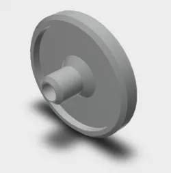 Flush tank button