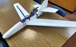 Foam Glider RC Motor, Servo, Battery, and Receiver Mount