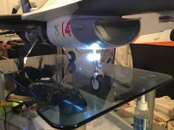 Freewing F16 70mm upgrade strut led holder