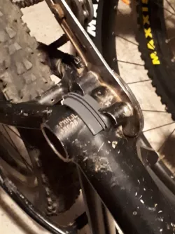 Front derailler cable guide for Cannondale Chase