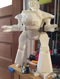 Fully Posable Raider Titanic Robot