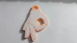 Gotcha! "Circle Game" keychain