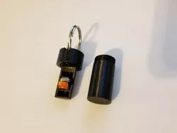 Hearing Aid Battery Holder - Keychain