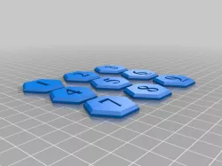 Hex numbers for d&d/Roleplaying games