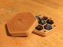 Hexagonal Dice Box