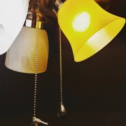 Hunter fan lamp shade FIXED