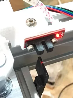 Hypercube evolution Z axis optical flag holder