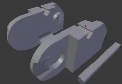 improved  "Anet A8 Y-Axis Cable Chain v2 " thing :1915486