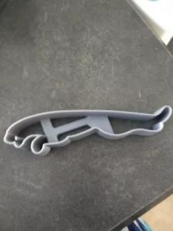 Jaguar logo cookie cutter