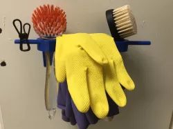 Kitchen Brush and Glove Holder Door Mount Screw
